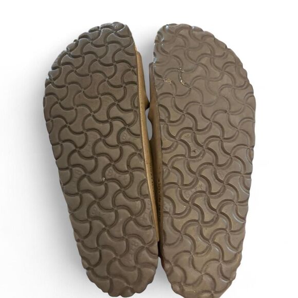 Womens Birkenstock Arizona Sandals With Leather Straps SZ 8 - Picture 3 of 3